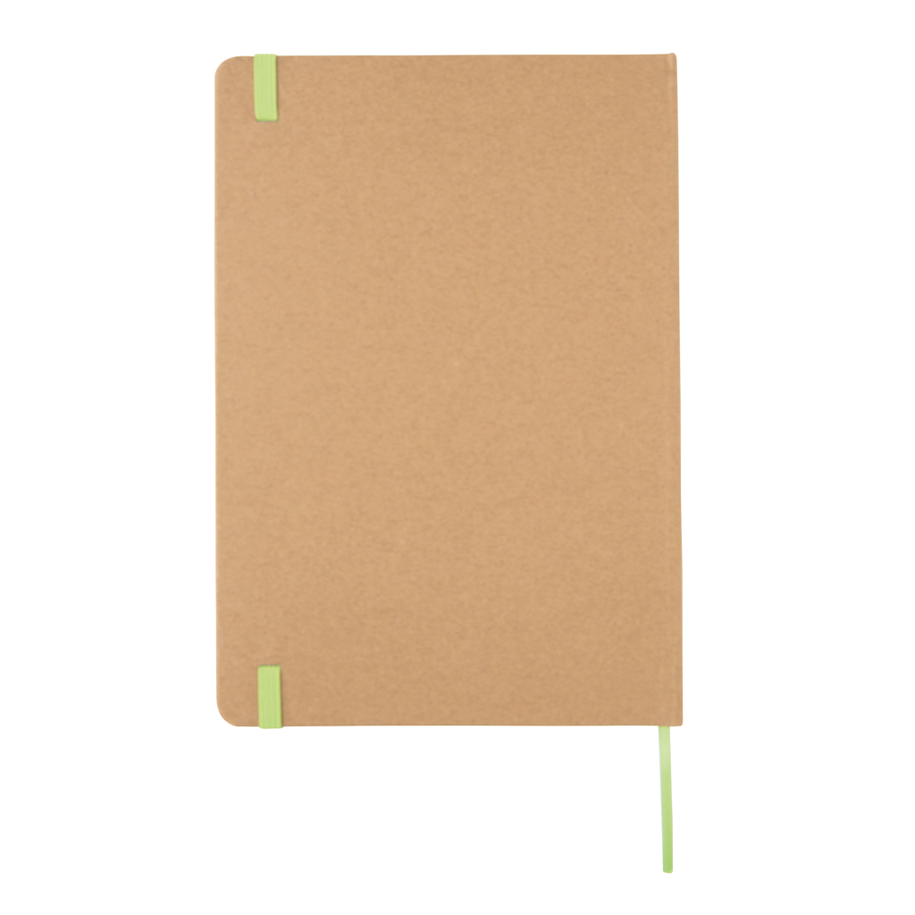 Libreta A5 reciclada de kraft promocional